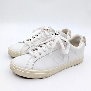 VEJA Esplar Women's Leather Low Top Trainer Women Sneaker Shoes Size US7 EU38